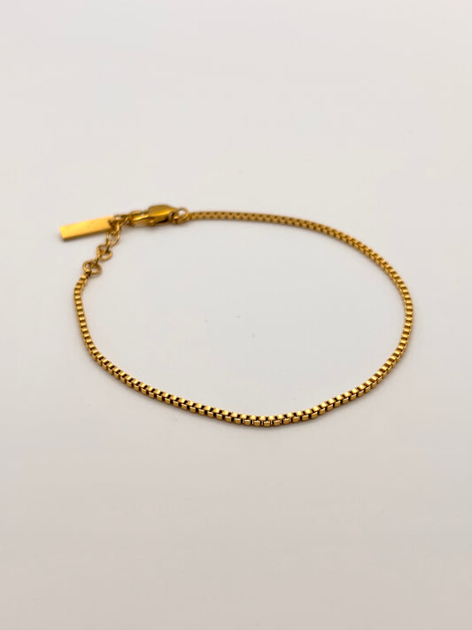 Cube | Armband - Guld