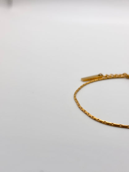 Wire | Armband - Guld