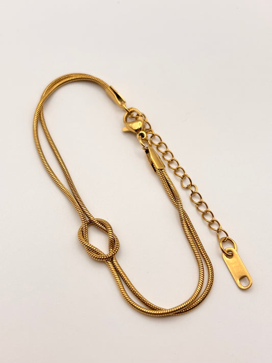 Infinity | Armband - Guld