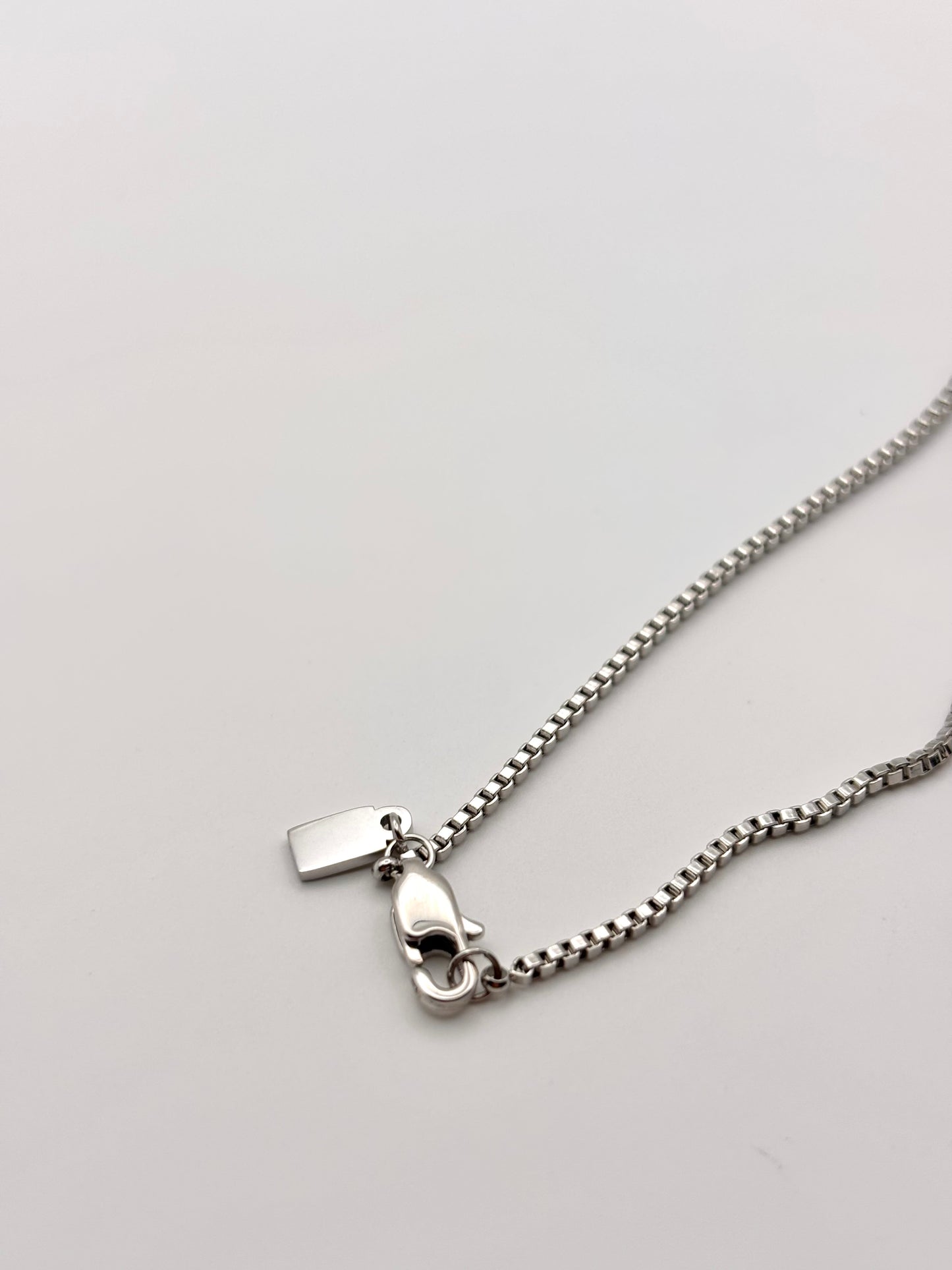 Cube | Halsband - Silver