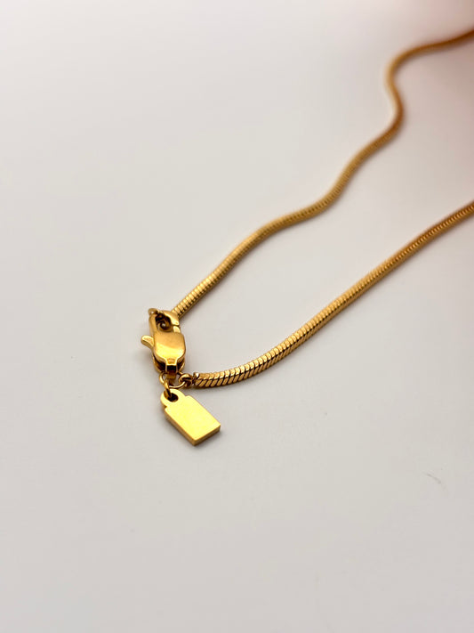 Snake | Halsband - Guld