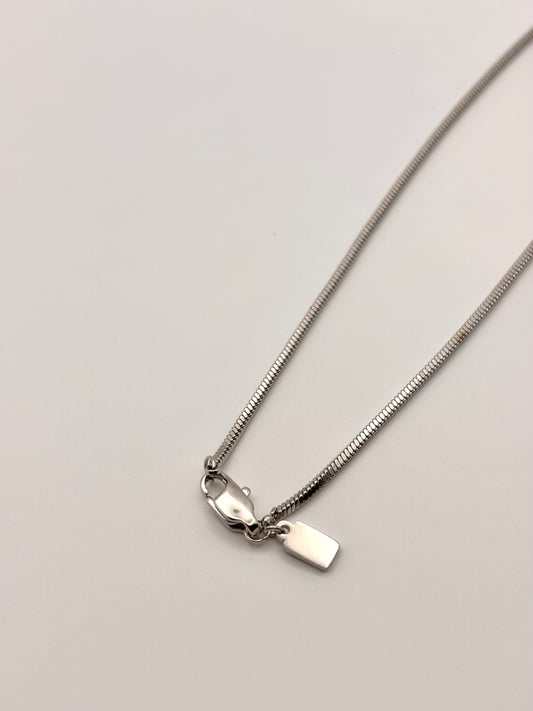 Snake | Halsband - Silver