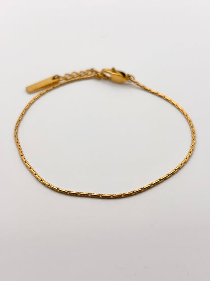 Wire | Armband - Guld