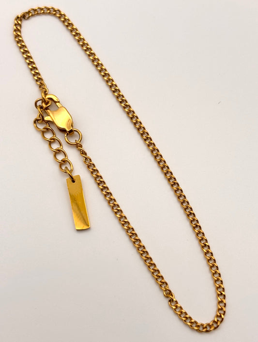 Cuban | Armband - Guld